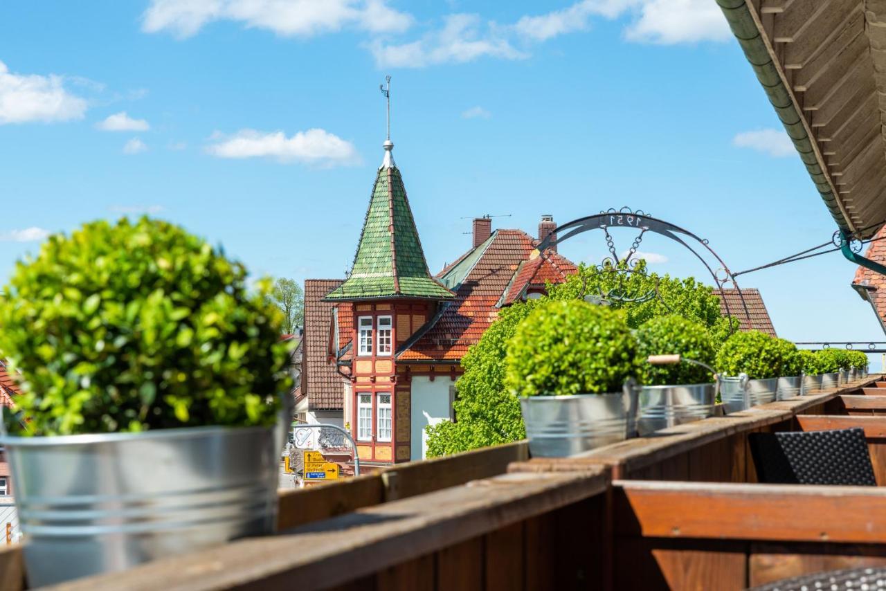 Der Hirschen Hotel Sankt Margen Bagian luar foto