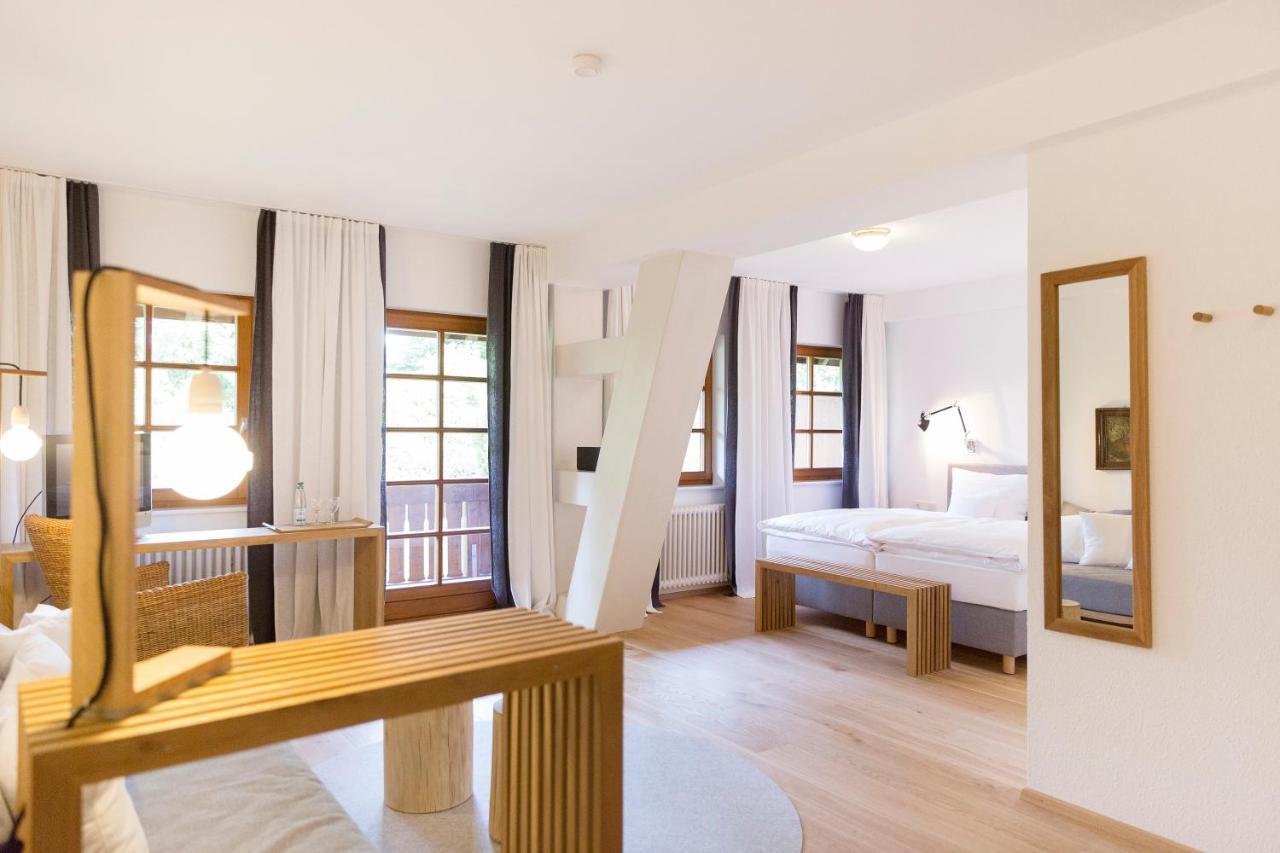 Der Hirschen Hotel Sankt Margen Bagian luar foto